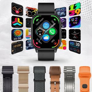 Smartwatch Męski - Wodoodporny Pływanie Rozmowy GPS Kompas Tętno - Menu PL 8