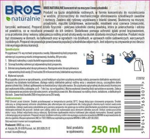 Bros Środek na mszyce i inne szkodniki 250ml Koncentrat 3