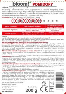 Bros Bloom Nawóz rozpuszczalny do pomidorów 200g 3