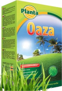 Mieszanka traw gazonowych na tereny suche i piaszczyste 0,9kg Trawa oaza 1