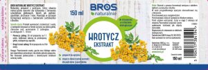 Bros Naturalnie wrotycz ekstrakt 150ml 2