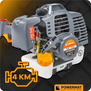 WIELOFUNKCYJNA KOSA SPALINOWA 4W1 NOŻYCE DO ŻYWOPŁOTU PIŁA WYKASZARKA 4KM 13