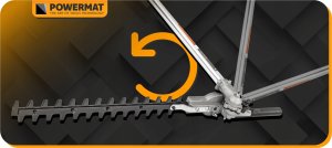 WIELOFUNKCYJNA KOSA SPALINOWA 4W1 NOŻYCE DO ŻYWOPŁOTU PIŁA WYKASZARKA 4KM 10