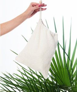 Strój na saunę BEMBEA FROTTE z figami OEKO-TEX Standard YEYE Made in Nature FEL 13