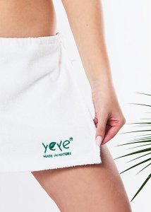 Strój na saunę BEMBEA FROTTE z figami OEKO-TEX Standard YEYE Made in Nature FBM 10