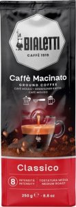 Kawa mielona Bialetti Caffe Macinato Classico Espresso 250 g 1
