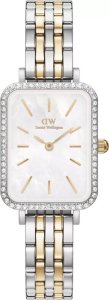 ZEGAREK DAMSKI DANIEL WELLINGTON Quadro Lumine Bezel 5-Link Two-Tone DW00100671 + BOX (zw519g) 1