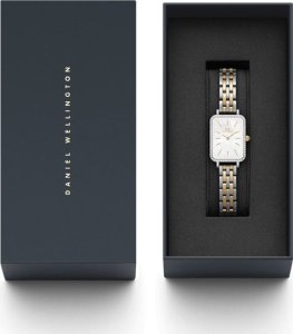 ZEGAREK DAMSKI DANIEL WELLINGTON Quadro Lumine Bezel 5-Link Two-Tone DW00100671 + BOX (zw519g) 3