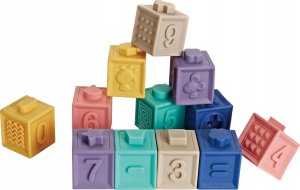 Miękkie Klocki Sensoryczne Dla Dzieci Zestaw 12Szt 6
