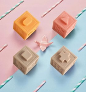 Miękkie Klocki Sensoryczne Dla Dzieci Zestaw 12Szt 8