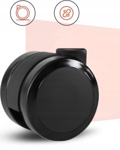 Fotel Obrotowy Różowy Młodzieżowy Krzesło Obrotowe Dla Dziecka Różowe NATE 6