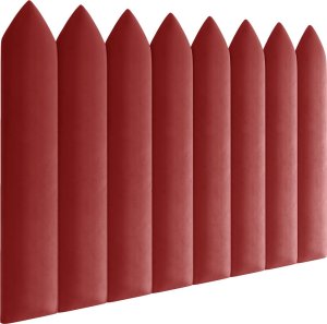Ravio Panel tapicerowany płotek szpiczasty 60x15 Magic Velvet 2253 (Pudrowy róż) 110x30 2