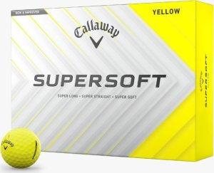 Piłki golfowe CALLAWAY SUPERSOFT (białe) 1