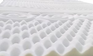 Materac sprężynowy GOLD Plus 100x200|Pianka masująca |Kokos |Dwustronny H3/H4 | 7 stref |Rdzeń ze sprężyn kieszeniowych |Pikowany pokrowiec 9