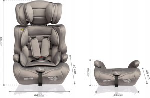 Fotelik samochodowy Caretero Falcon i-Size (76-150) 14