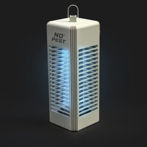 Lampa Owadobójcza UV na Komary Muchy Osy Ćmy Meszki i Inne Owady Przenośny Lampion Lampa "Insect Blitz Lumeo" w Kolorze Jasnym 4