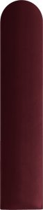 Panel tapicerowany płotek zaokrąglony 110x30 Magic Velvet 2202 (Bordowy) 110x30 1
