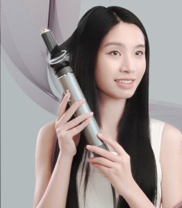 Suszarka do włosów 5w1 wielofunkcyjna, 3 prędkości nawiewu, 3 poziomy temperatury, zimny nawiew, jonizacja, do suszenia, loków, wygładzania 3