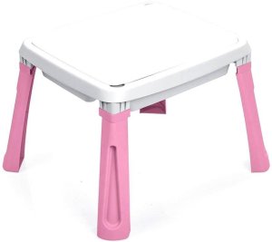 DOLU różowy stolik aktywności 3w1 2577 25777 2