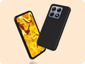 ETUI DO XIAOMI 14T PRO OBUDOWA CZARNE MATOWE SILIKON POKROWIEC SLIM   SZKŁO 2