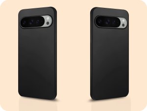 Etui do Google Pixel 9 Pro XL (Czarne, Matowe, Obudowa, Slim, Case)   SZKŁO 6