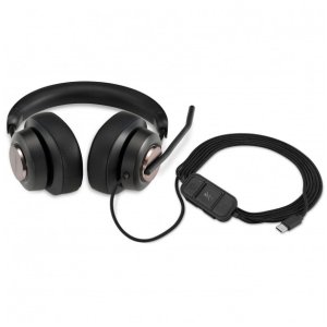 Kensington H2000 Wired Headset USB-C, Black 1
