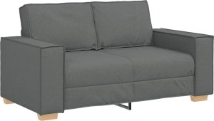 2-częściowy komplet wypoczynkowy, obity tkaniną, ciemnoszary 4