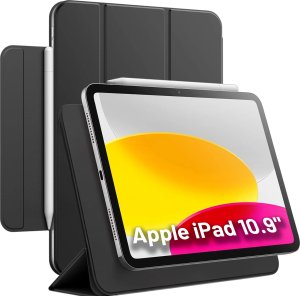 Etui magnetyczne 360 do Apple iPad 10.9 10 / 2022 / 11 11 / 2025 Alogy Magnetic 360 Case obudowa ochronna na tablet Czarne 1