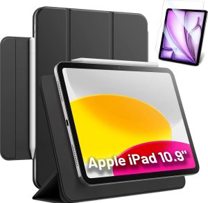 Etui magnetyczne 360 do Apple iPad 10.9 10 / 2022 / 11 11 / 2025 Alogy Magnetic 360 Case obudowa ochronna na tablet Czarne 11