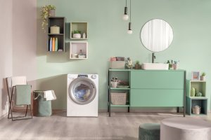 Candy Washing Machine with Dryer | RPW 41066BWMR8-S | Energy efficiency class A/D | Front loading | Washing capacity 10 kg | 1400 RPM | Depth 58 cm | Width 60 cm | Display | Digit | Drying system | Drying capacity 6 kg | Steam function | White 12