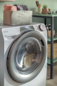 Candy Washing Machine with Dryer | RPW 41066BWMR8-S | Energy efficiency class A/D | Front loading | Washing capacity 10 kg | 1400 RPM | Depth 58 cm | Width 60 cm | Display | Digit | Drying system | Drying capacity 6 kg | Steam function | White 14