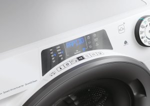 Candy Washing Machine with Dryer | RPW 41066BWMR8-S | Energy efficiency class A/D | Front loading | Washing capacity 10 kg | 1400 RPM | Depth 58 cm | Width 60 cm | Display | Digit | Drying system | Drying capacity 6 kg | Steam function | White 2