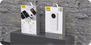 Powerbank Dudao K12Pro 22,5W PD 20000mAh USB-A, USB-C - biały 5