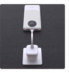 Powerbank Dudao K12Pro 22,5W PD 20000mAh USB-A, USB-C - biały 8