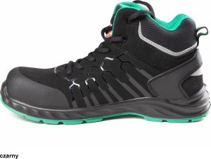 BBPP BEARFIELD PRESTON S3S SR FO - trzewik podnosek kompozyt wierzch wodoodporna mikrofibra język miękki miechowy podeszwa PU/PU antypoślizgowa wkładka antyprzebiciowa odblaski METAL FREE 43 2