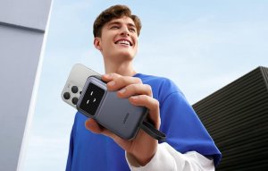 Powerbank Ugreen Powerbank 10000mAh Ugreen Uno PB511, 30W, wbudowany kabel USB-C (szary) 2