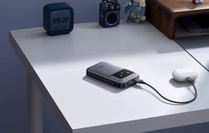 Powerbank Ugreen Powerbank 10000mAh Ugreen Uno PB511, 30W, wbudowany kabel USB-C (szary) 3