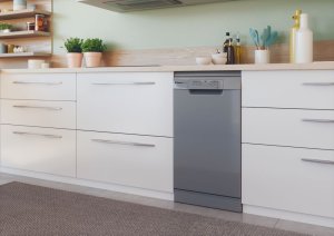 Candy Dishwasher | CDPH 2L1049S | Free standing | Width 45 cm | Number of place settings 10 | Number of programs 5 | Energy efficiency class E | Silver 7