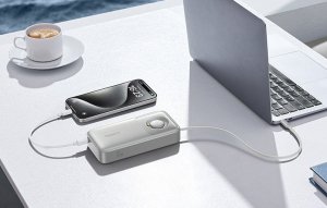 Powerbank Baseus OS Free2Pull 20000mAh 65W + kabel (szary) 11