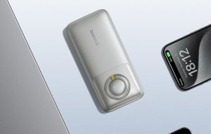 Powerbank Baseus OS Free2Pull 20000mAh 65W + kabel (szary) 9