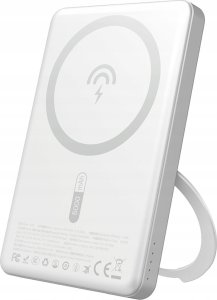 Powerbank Dudao K28S 20W PD 5000mAh z MagSafe i podstawką - srebrny 3