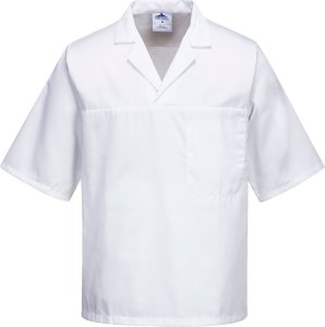 2209 - Bluza piekarza z krótkimi rękawami  65% poliester 35% bawełna XL 1
