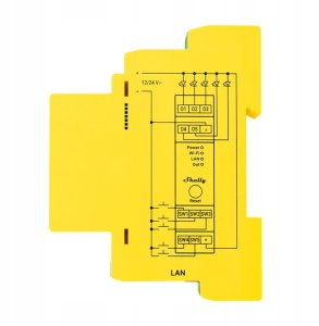 Shelly Relais "Pro RGBWW PM" WLAN LED Lichtcontroller LAN BT 4