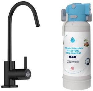 Flow Comfort + bateria jednodrożna czrna 1