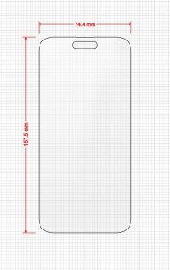 GrizzGlass Folia matowa MatteScreen Easy do Apple iPhone 14 Pro Max [2 PACK] 2