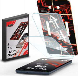 Szkło hybrydowe GrizzGlass HybridGlass Easy do Infinix Hot 40 Pro [2 PACK] 1