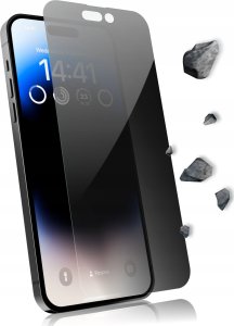 GrizzGlass Szkło prywatyzujące SecretGlass Easy do HMD Pulse Pro [2 PACK] 3