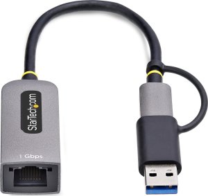 Karta sieciowa StarTech StarTech C21GA-USB-ETHERNET karta sieciowa 5000 Mbit/s 4