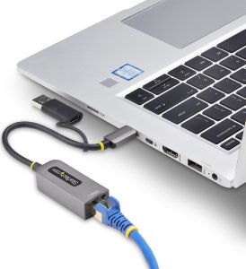 Karta sieciowa StarTech StarTech C21GA-USB-ETHERNET karta sieciowa 5000 Mbit/s 8