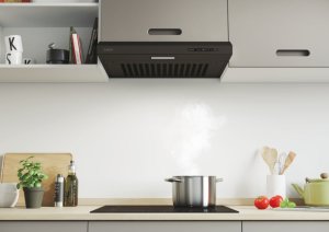 Candy CFT610/4N/1 Wbudowany pod Czarny 209,7 m³/h 3